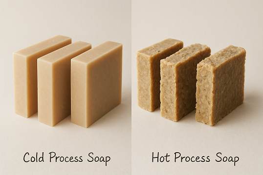 Cold process vs Hot process Soaps