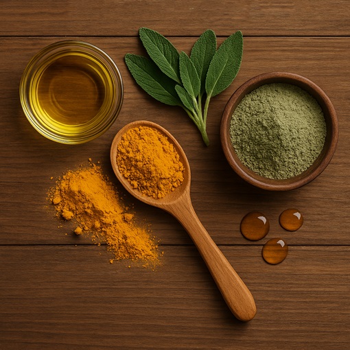 Natural ingrediets in the soaps